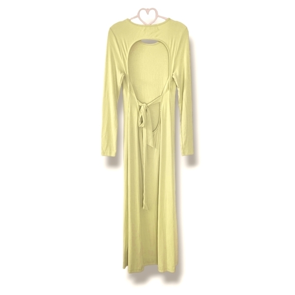NWOT Free People Aubre Open-back Essential Maxi 💛  Medium - Picture 6 of 8